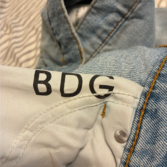 BDG Light Blue High Rise Ripped Jeans - Picture 5 of 6
